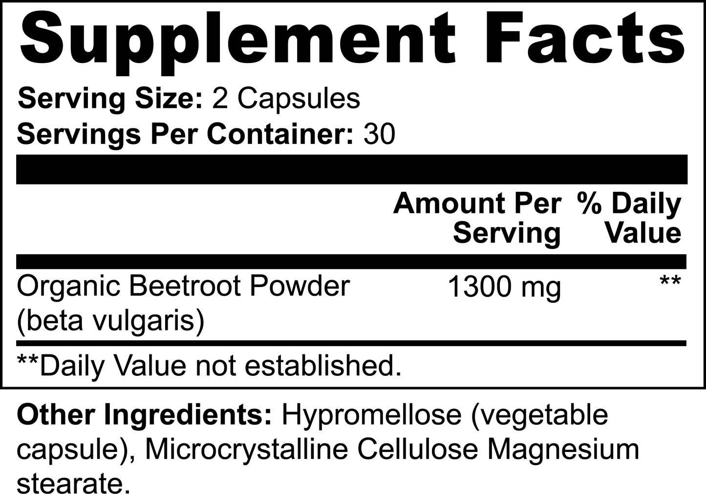 Beet'r Beetroot Dietary Supplement